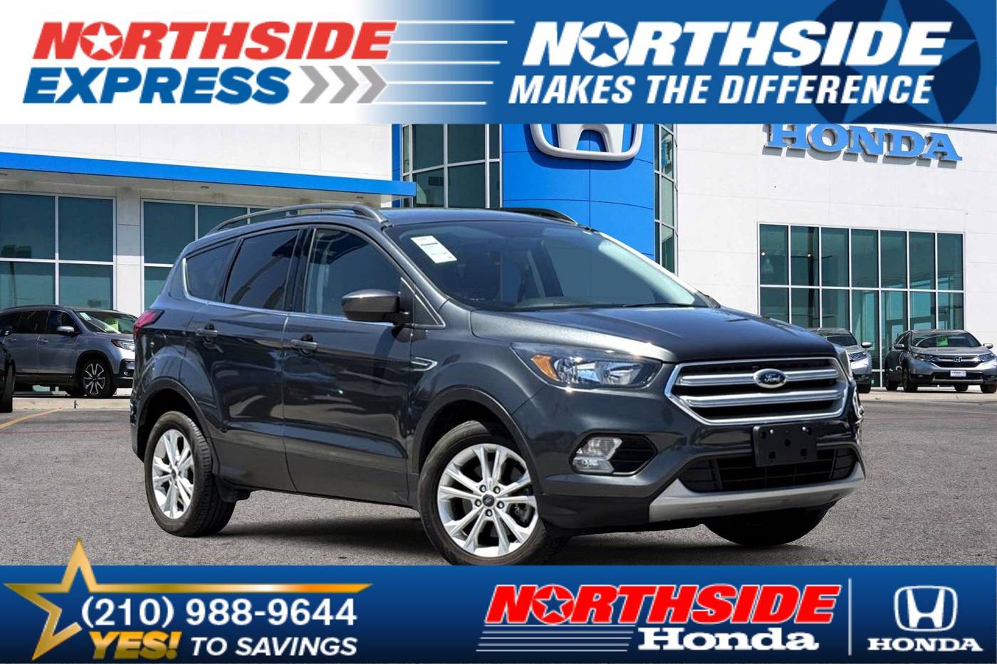 2019 Ford Escape SE — SUV — 63,540 mi — Fort Hancock, TX