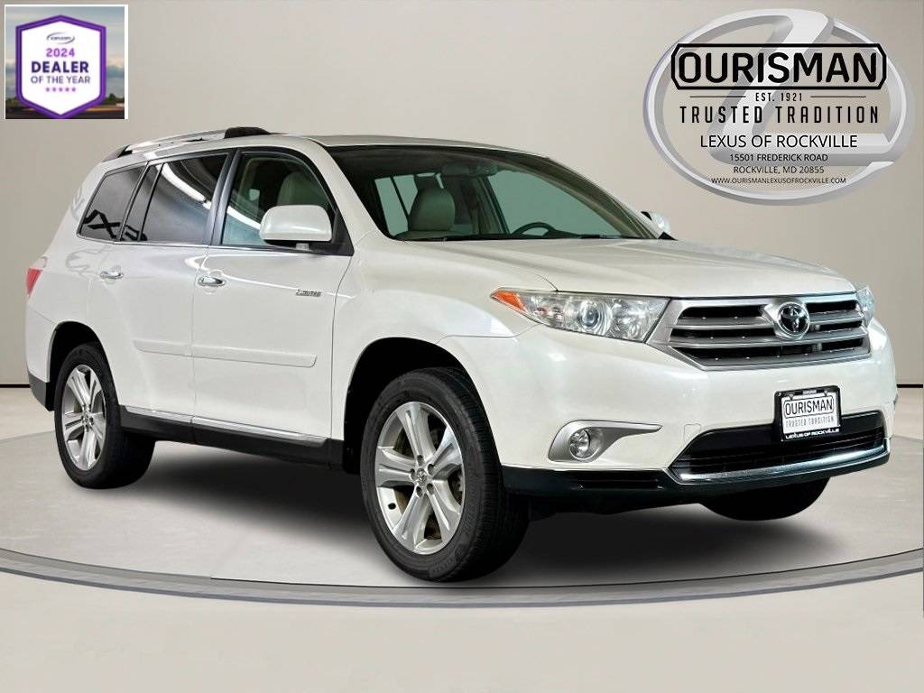2013 Toyota Highlander Limited — SUV — 108,979 mi — Rockville, MD