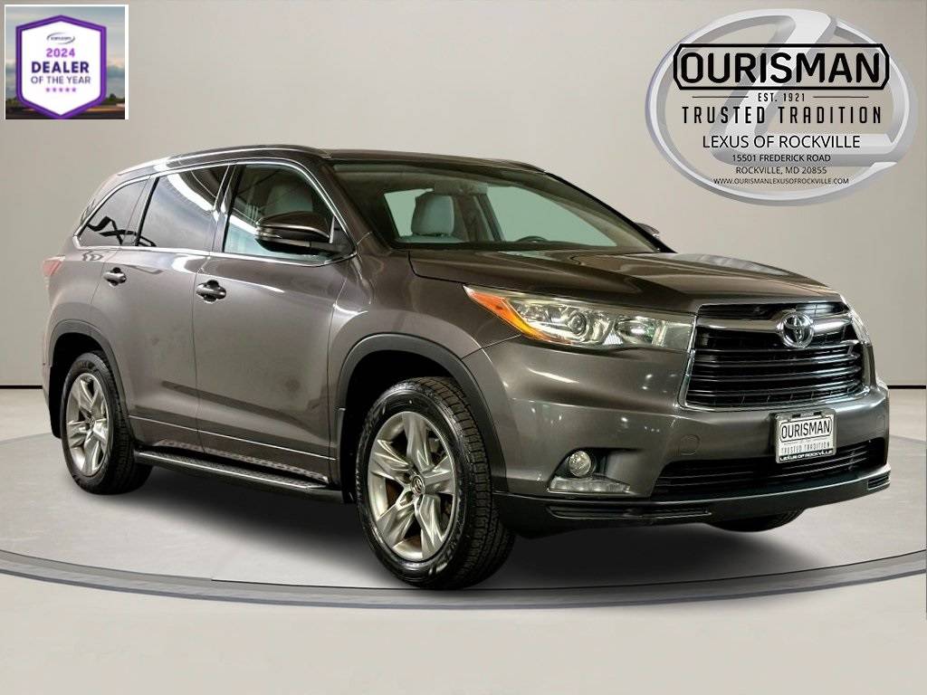 2016 Toyota Highlander Limited — SUV — 73,744 mi — Rockville, MD