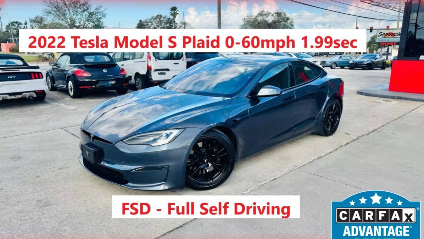 2022 Tesla Model S Plaid — Hatchback — 45,085 mi — Largo, FL