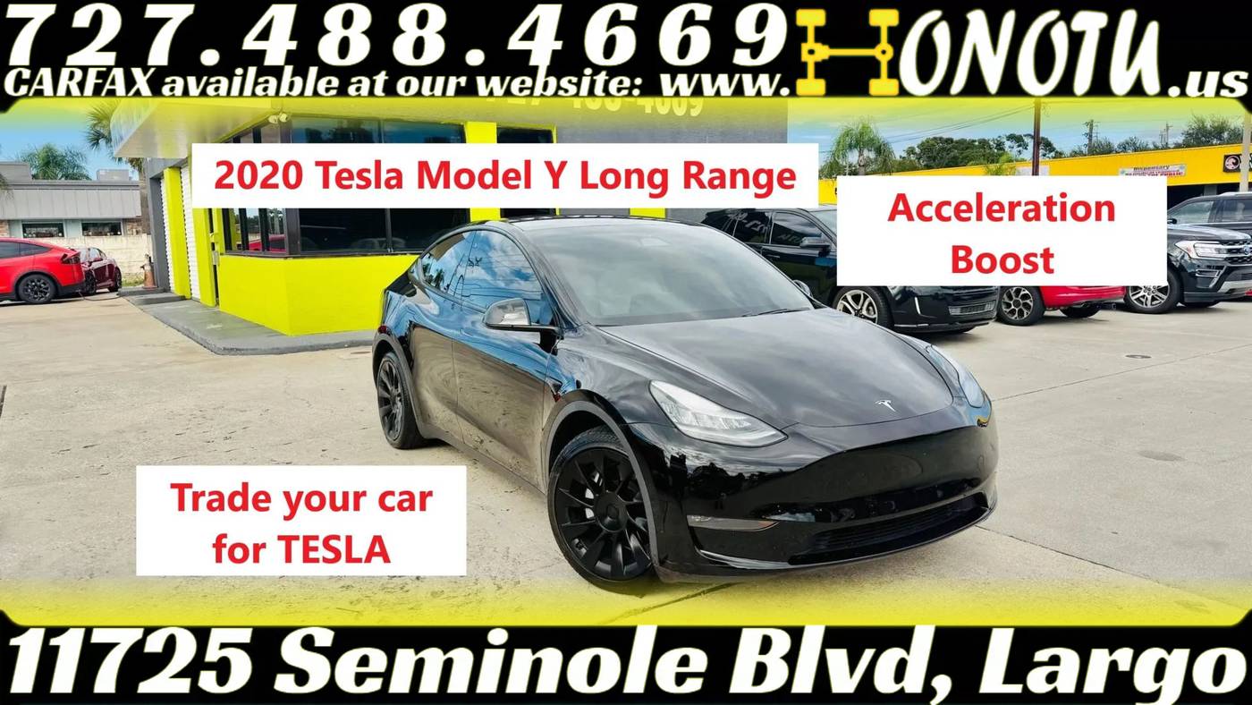 2020 Tesla Model Y Long Range — SUV — 80,400 mi — Largo, FL