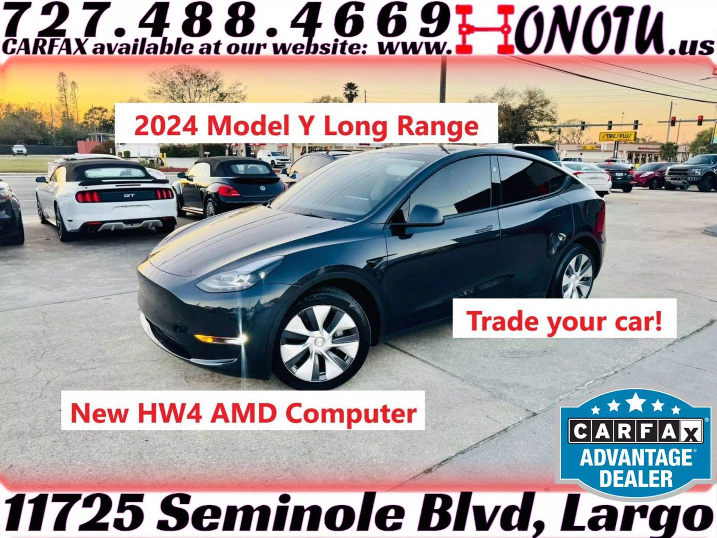 2024 Tesla Model Y Long Range — SUV — 17,663 mi — Largo, FL