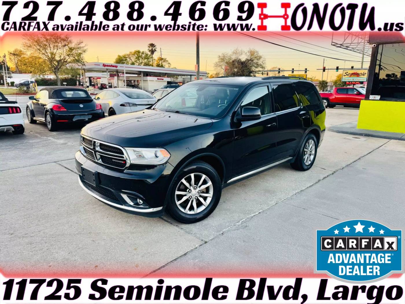 2018 Dodge Durango SXT — SUV — 203,500 mi — Largo, FL