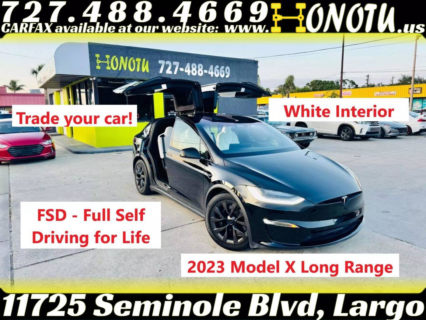 2023 Tesla Model X Standard Range — SUV — 27,965 mi — Largo, FL