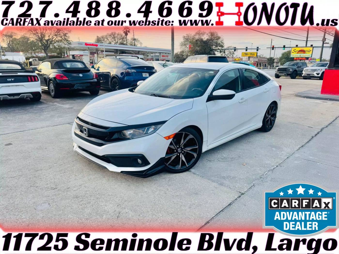 2021 Honda Civic Sport — Sedan — 57,335 mi — Largo, FL
