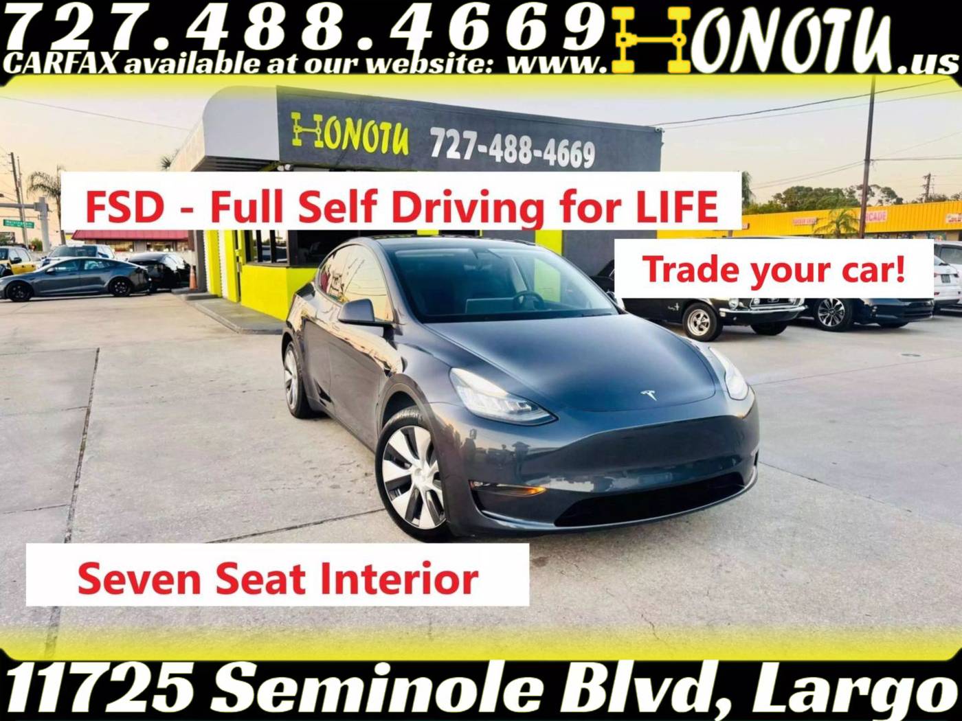 2021 Tesla Model Y Long Range — SUV — 46,086 mi — Largo, FL