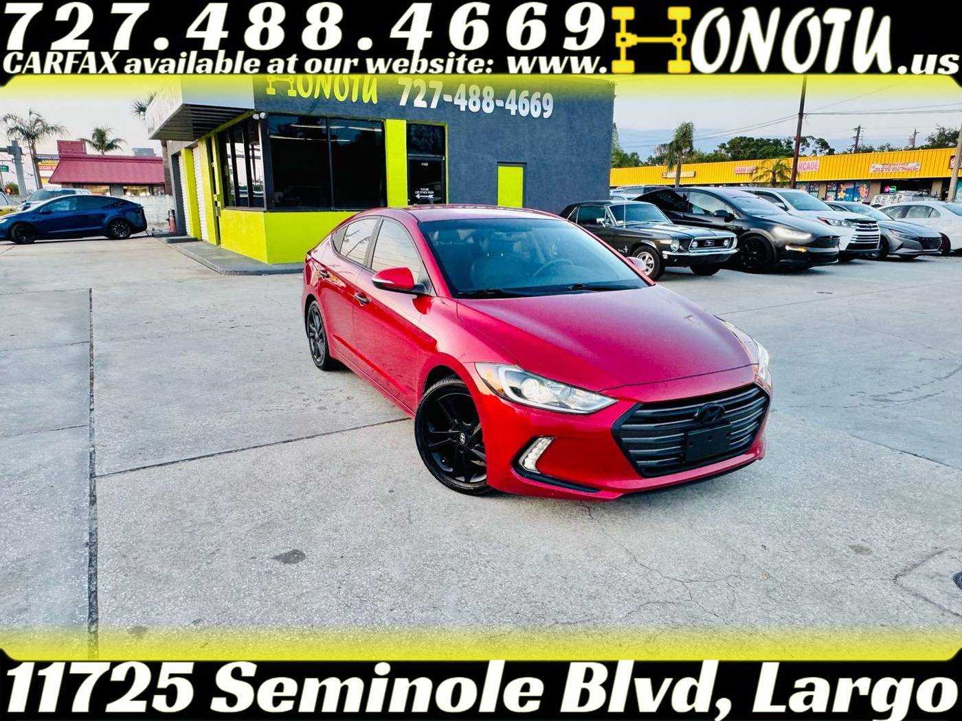 2017 Hyundai Elantra Limited — Sedan — 102,489 mi — Largo, FL