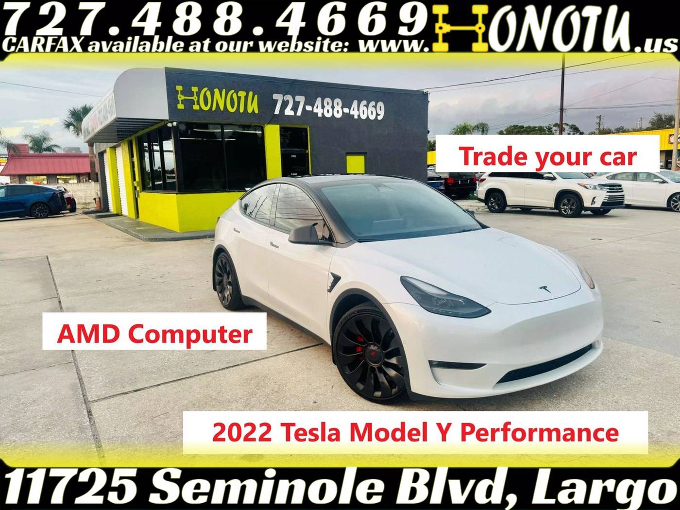 2022 Tesla Model Y Performance — SUV — 49,000 mi — Largo, FL