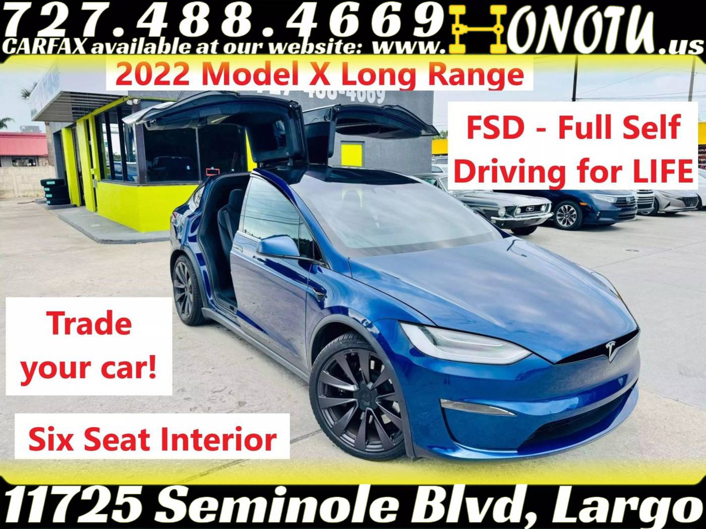 2022 Tesla Model X AWD — SUV — 32,466 mi — Largo, FL