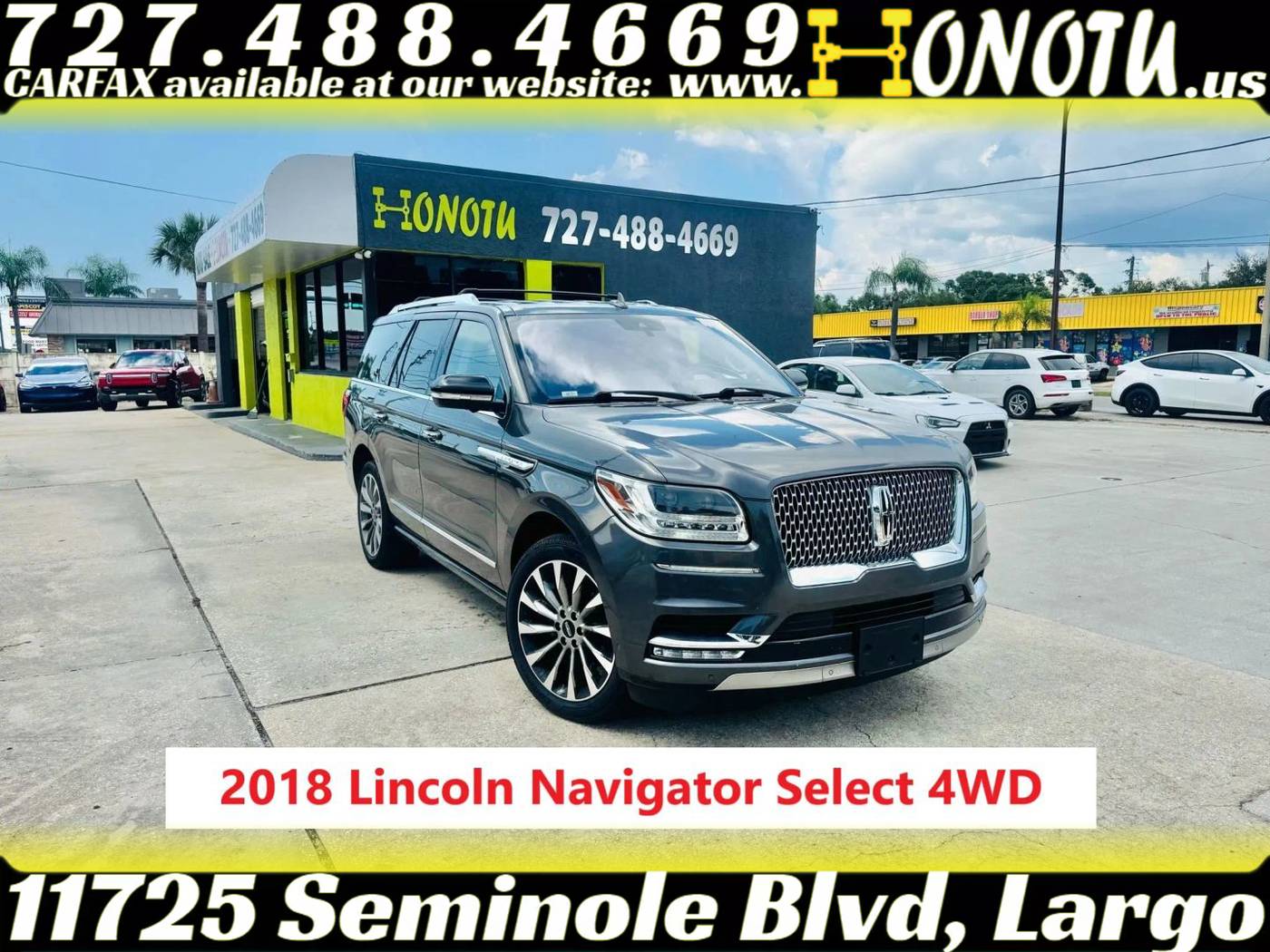 2018 Lincoln Navigator Select — SUV — 121,433 mi — Largo, FL
