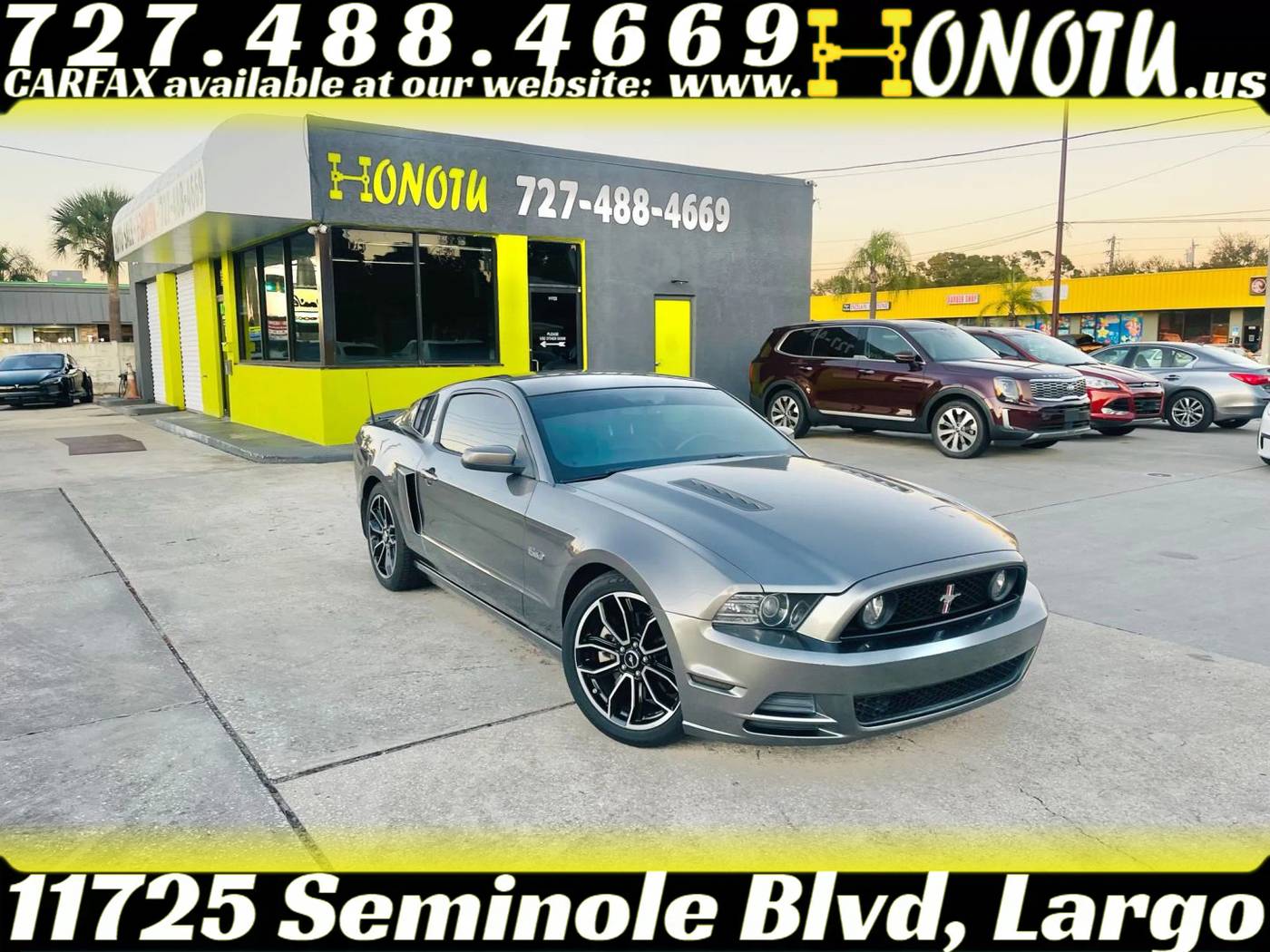 2013 Ford Mustang GT Premium — Coupe — 162,841 mi — Largo, FL