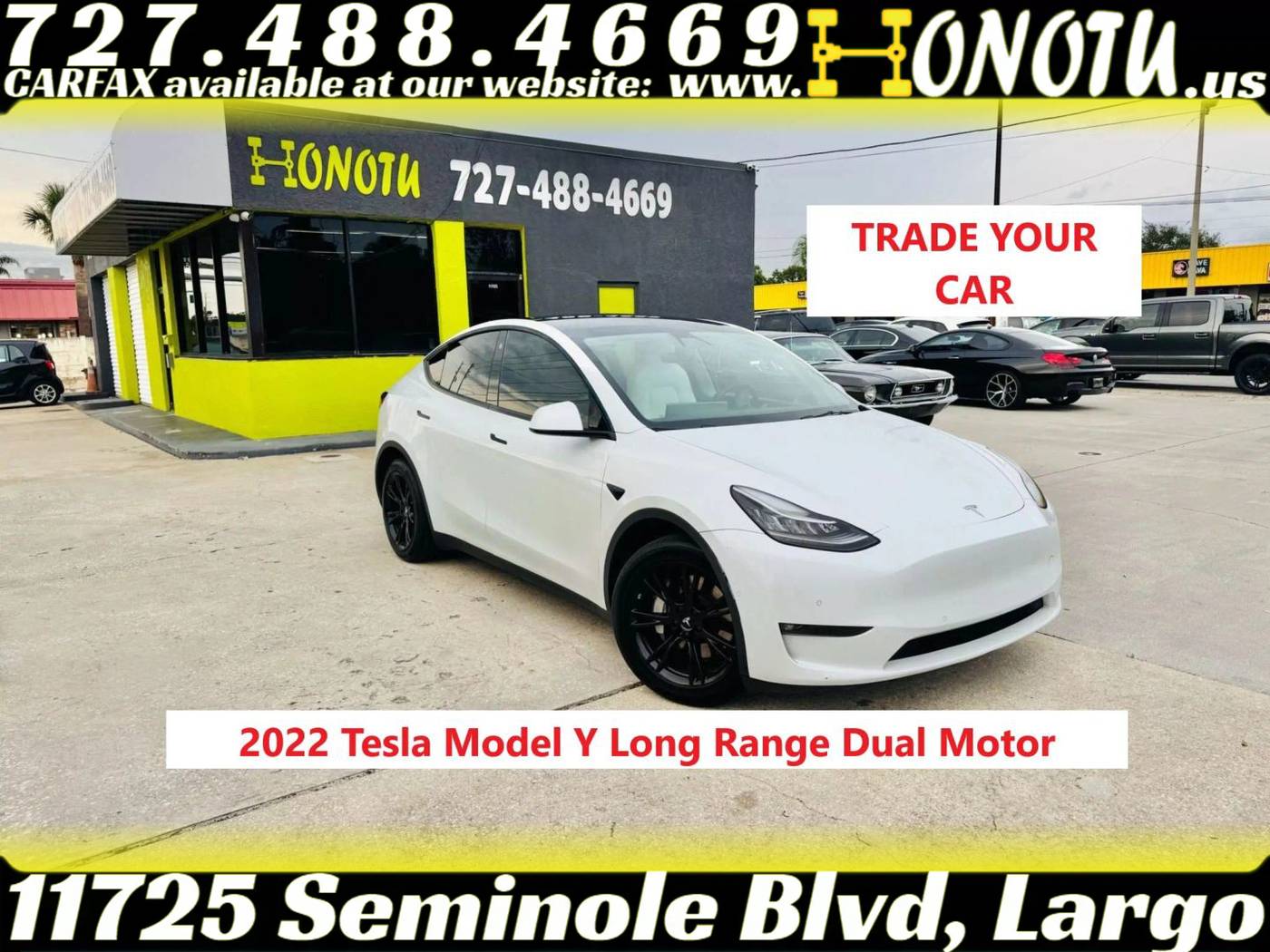2022 Tesla Model Y Long Range — SUV — 66,178 mi — Largo, FL