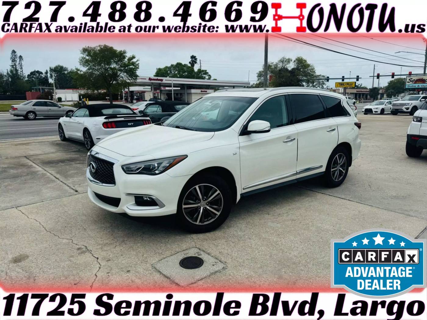 2016 INFINITI QX60 3.5 — SUV — 71,777 mi — Largo, FL