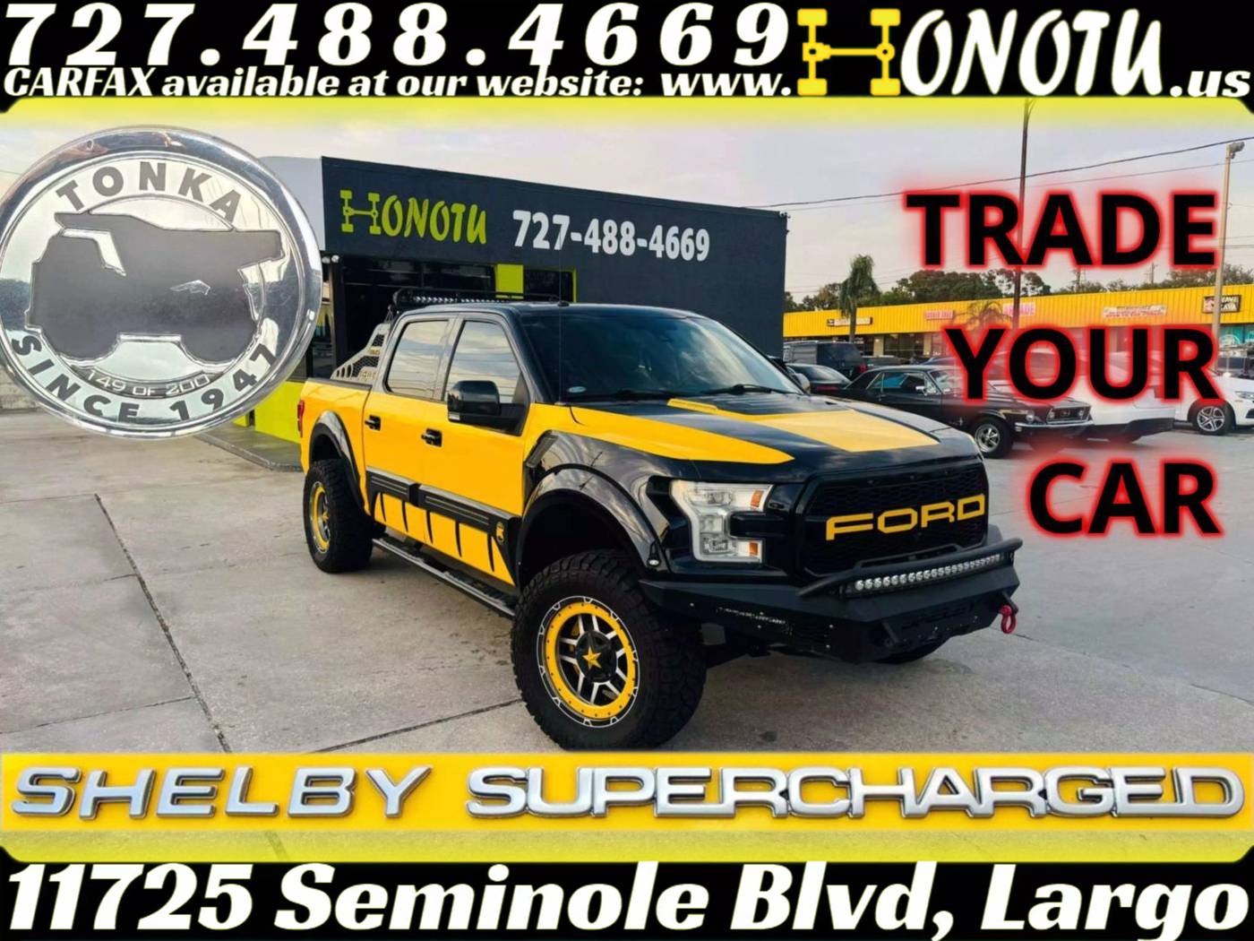 2016 Ford F-150 Lariat — Pickup Truck — 49,611 mi — Largo, FL