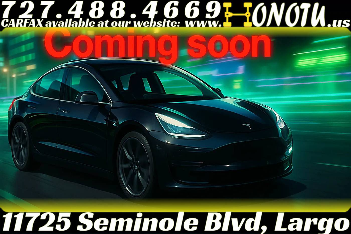 2022 Tesla Model 3 Standard Range Plus — Sedan — 25,177 mi — Largo, FL