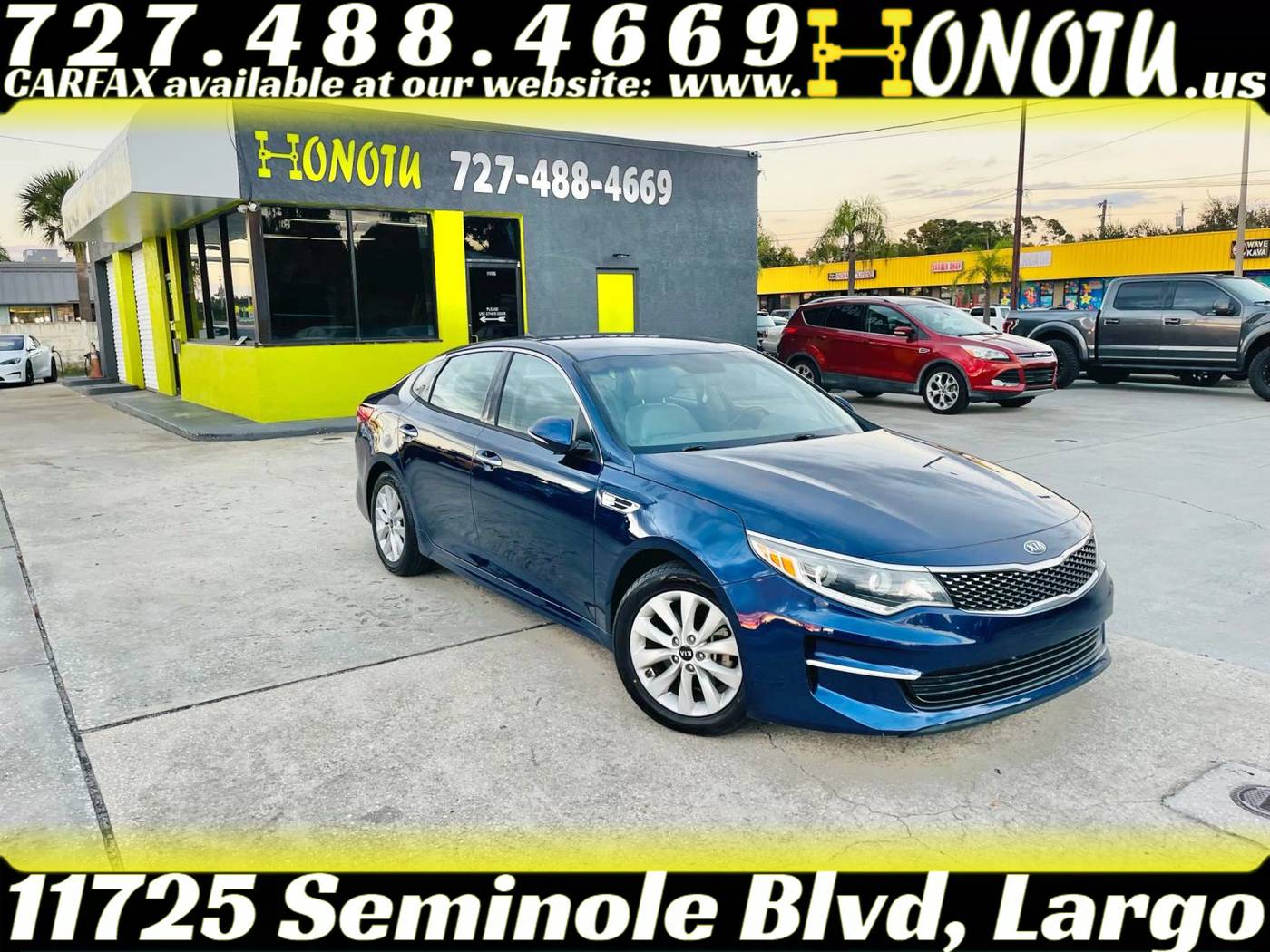 2017 Kia Optima EX — Sedan — 81,388 mi — Largo, FL