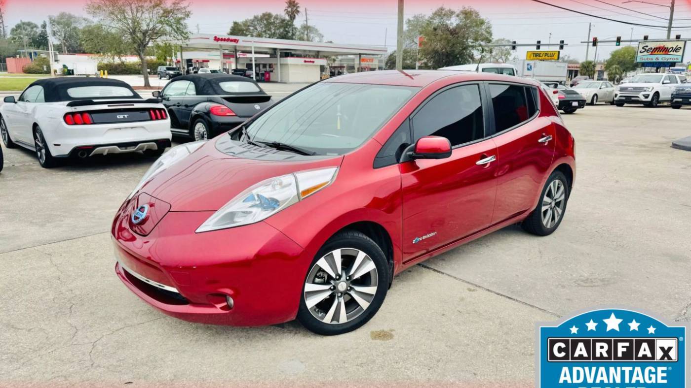 2015 Nissan LEAF SL — Hatchback — 74,913 mi — Largo, FL