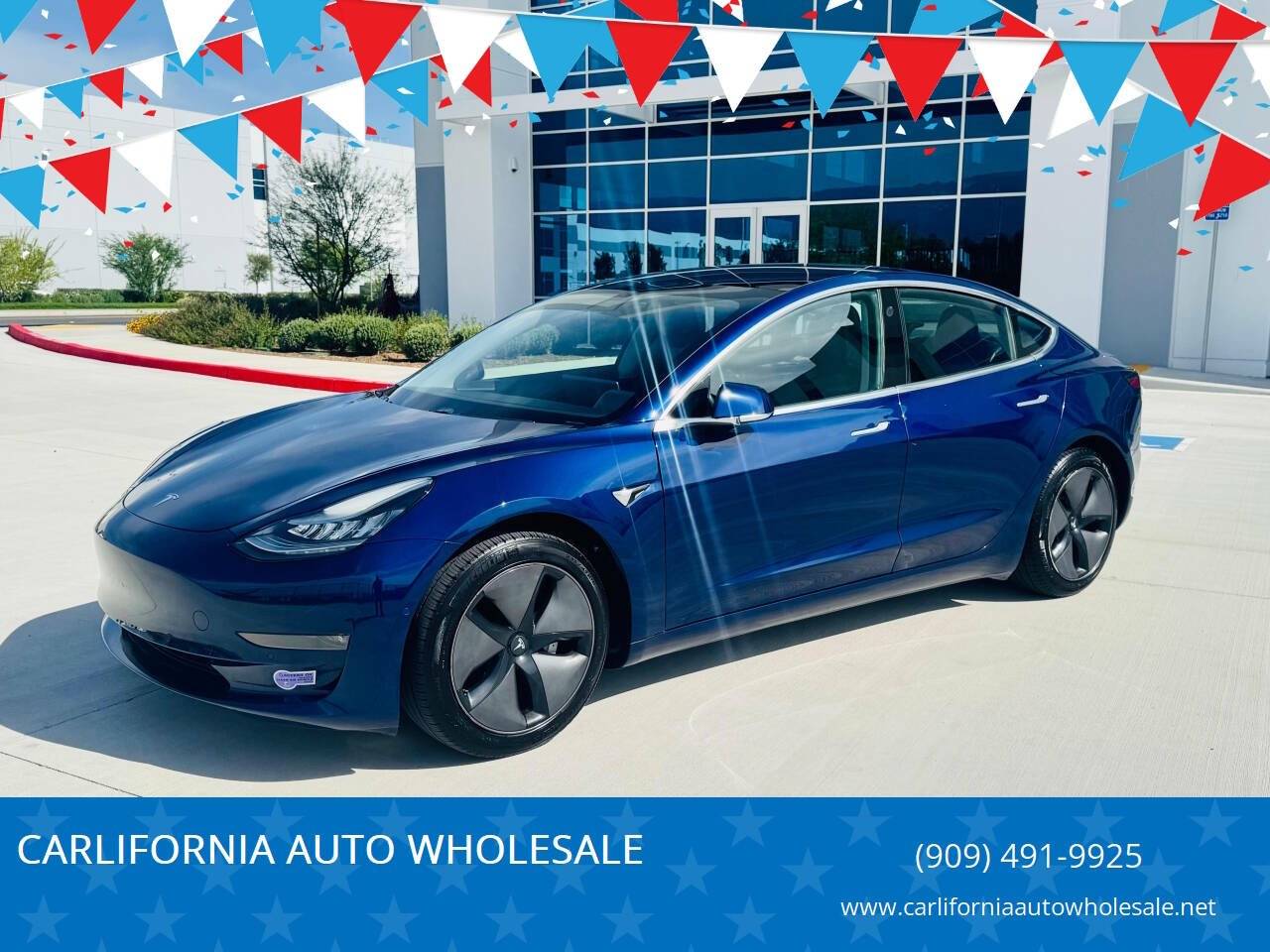 2018 Tesla Model 3 Long Range — Sedan — 41,986 mi — San Bernardino, CA