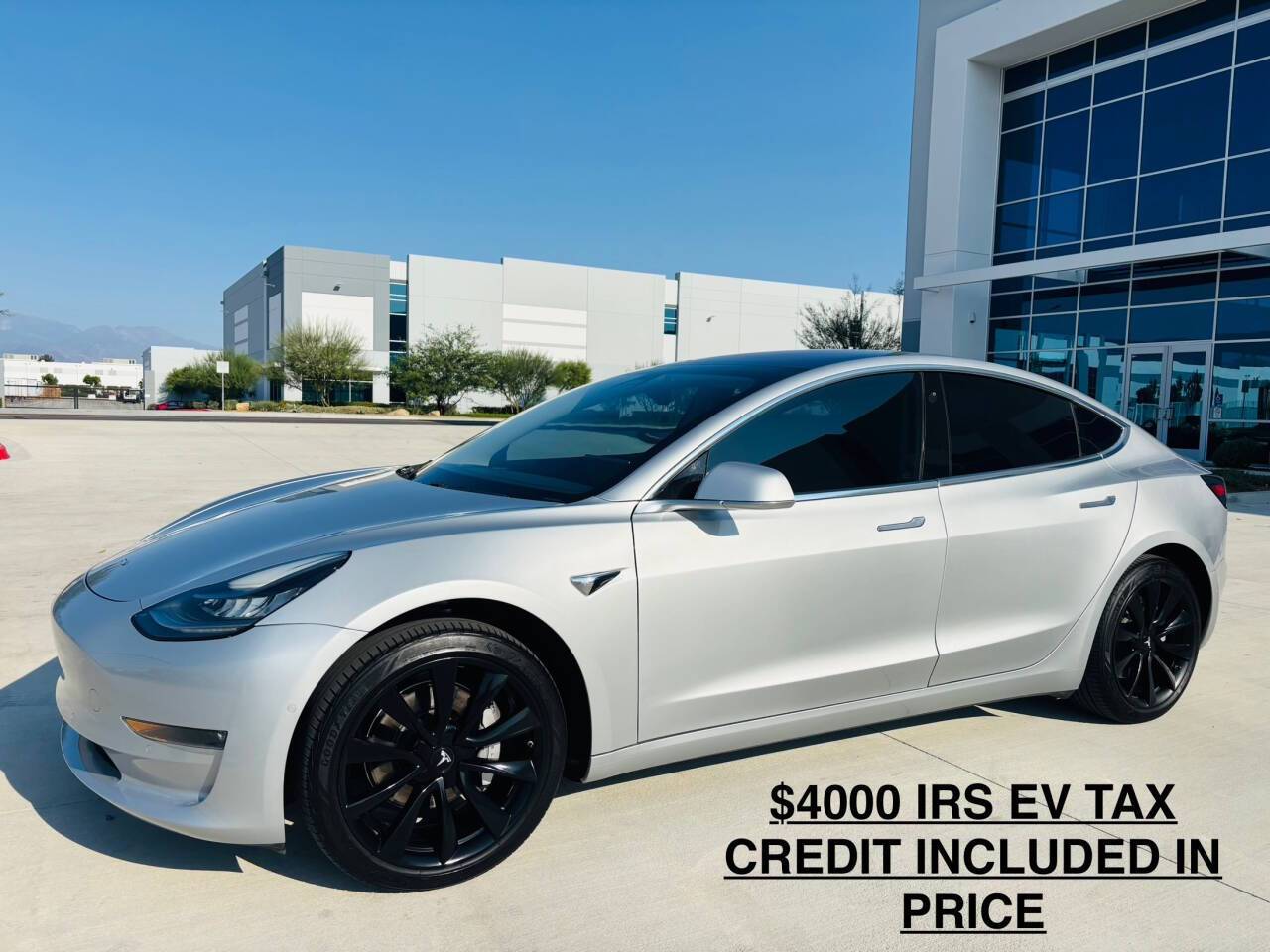 2018 Tesla Model 3 Long Range — Sedan — 76,062 mi — San Bernardino, CA