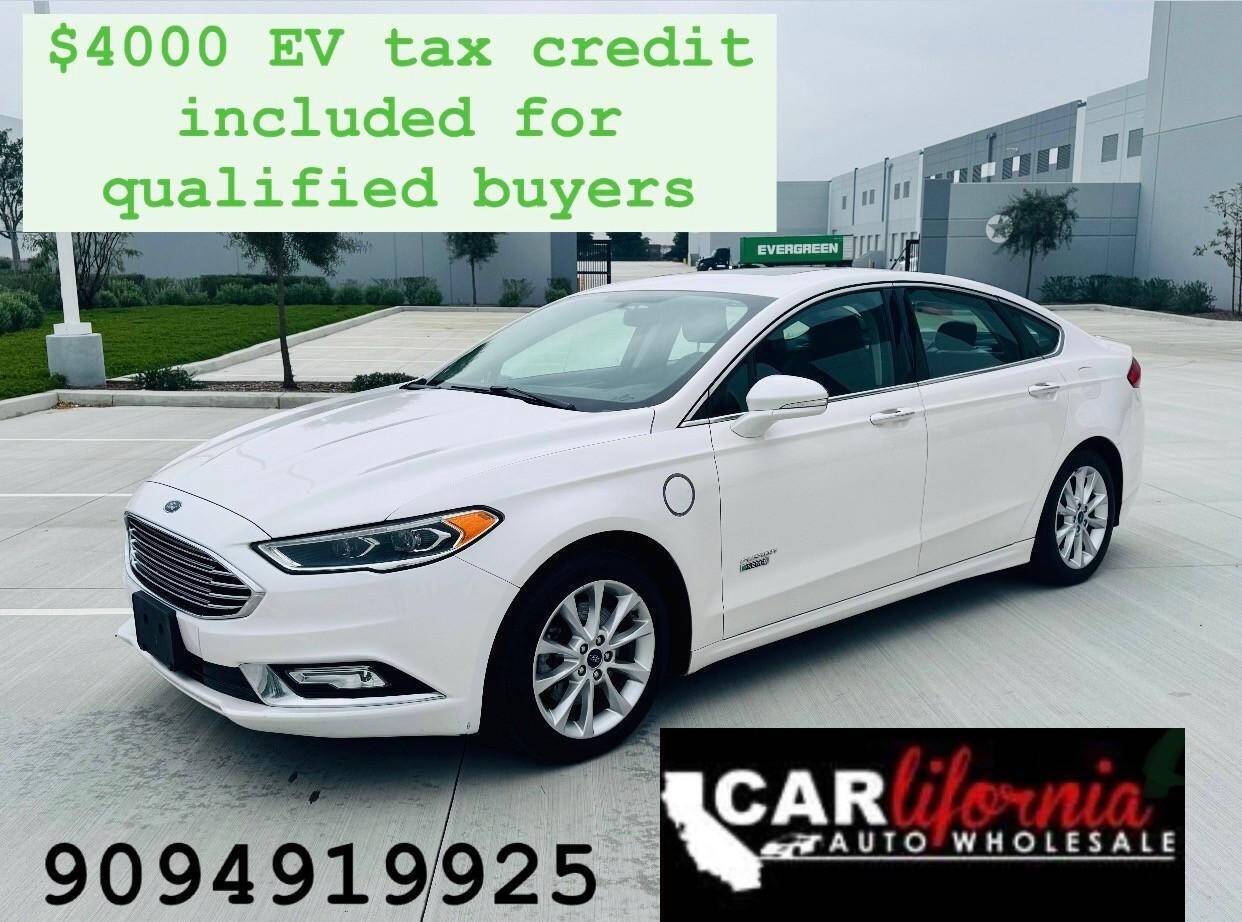 2017 Ford Fusion Energi Titanium — Sedan — 64,701 mi — San Bernardino, CA