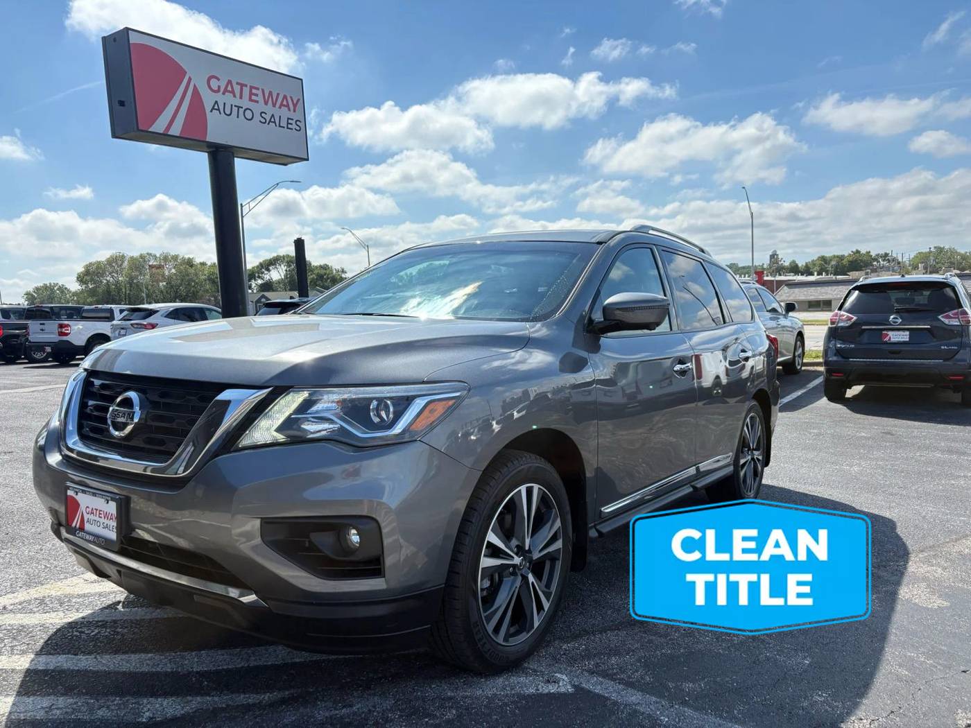 2019 Nissan Pathfinder Platinum — SUV — 81,396 mi — Omaha, NE
