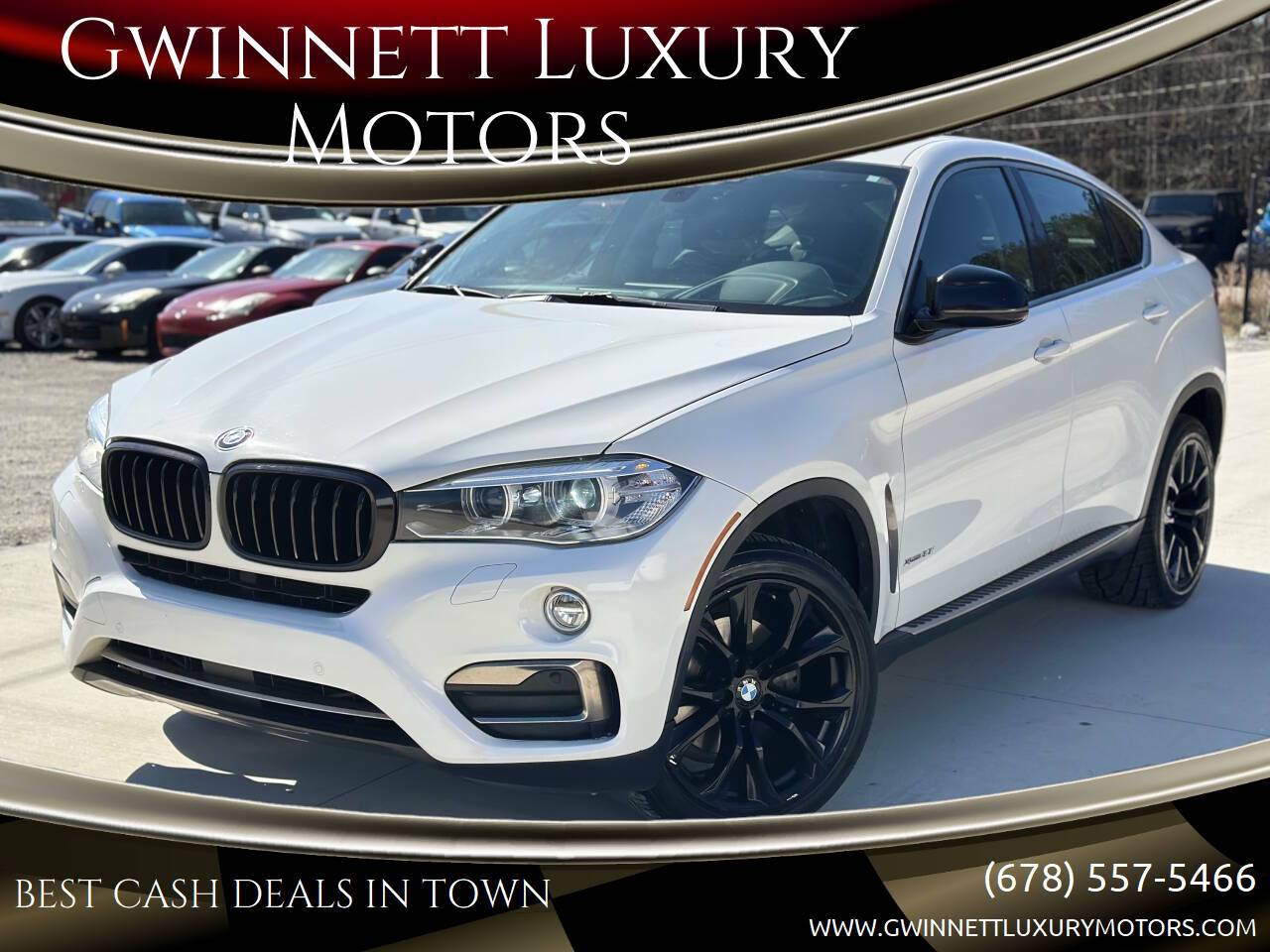 2015 BMW X6 35i — SUV — 120,134 mi — Buford, GA
