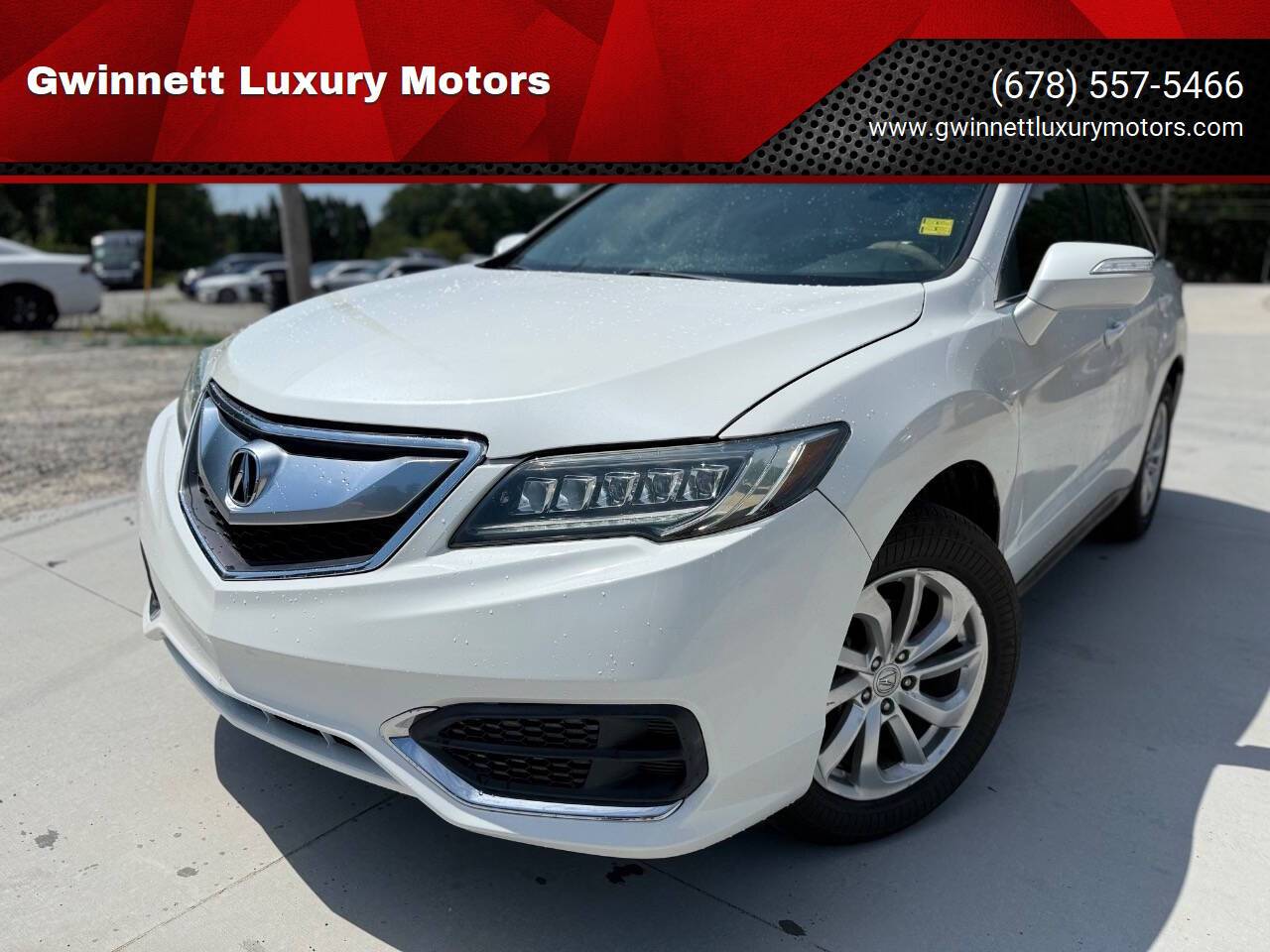 2016 Acura RDX AcuraWatch Plus — SUV — 92,275 mi — Buford, GA