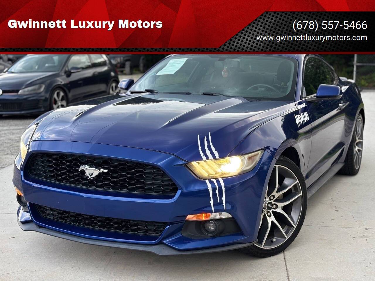 2015 Ford Mustang EcoBoost Premium — Coupe — 92,816 mi — Buford, GA