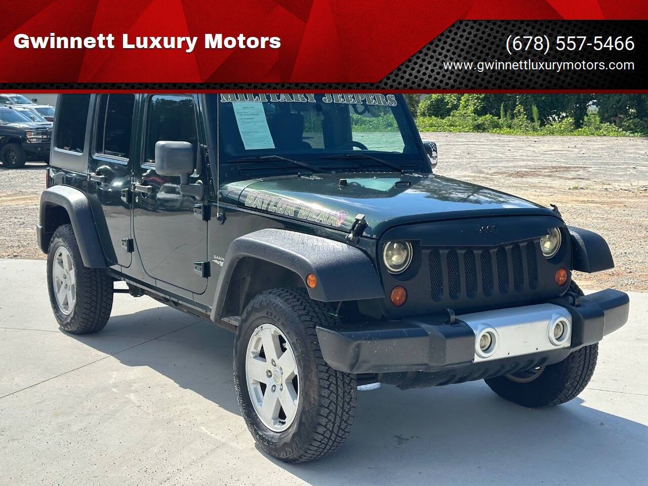 2011 Jeep Wrangler Sahara — SUV — 159,615 mi — Buford, GA