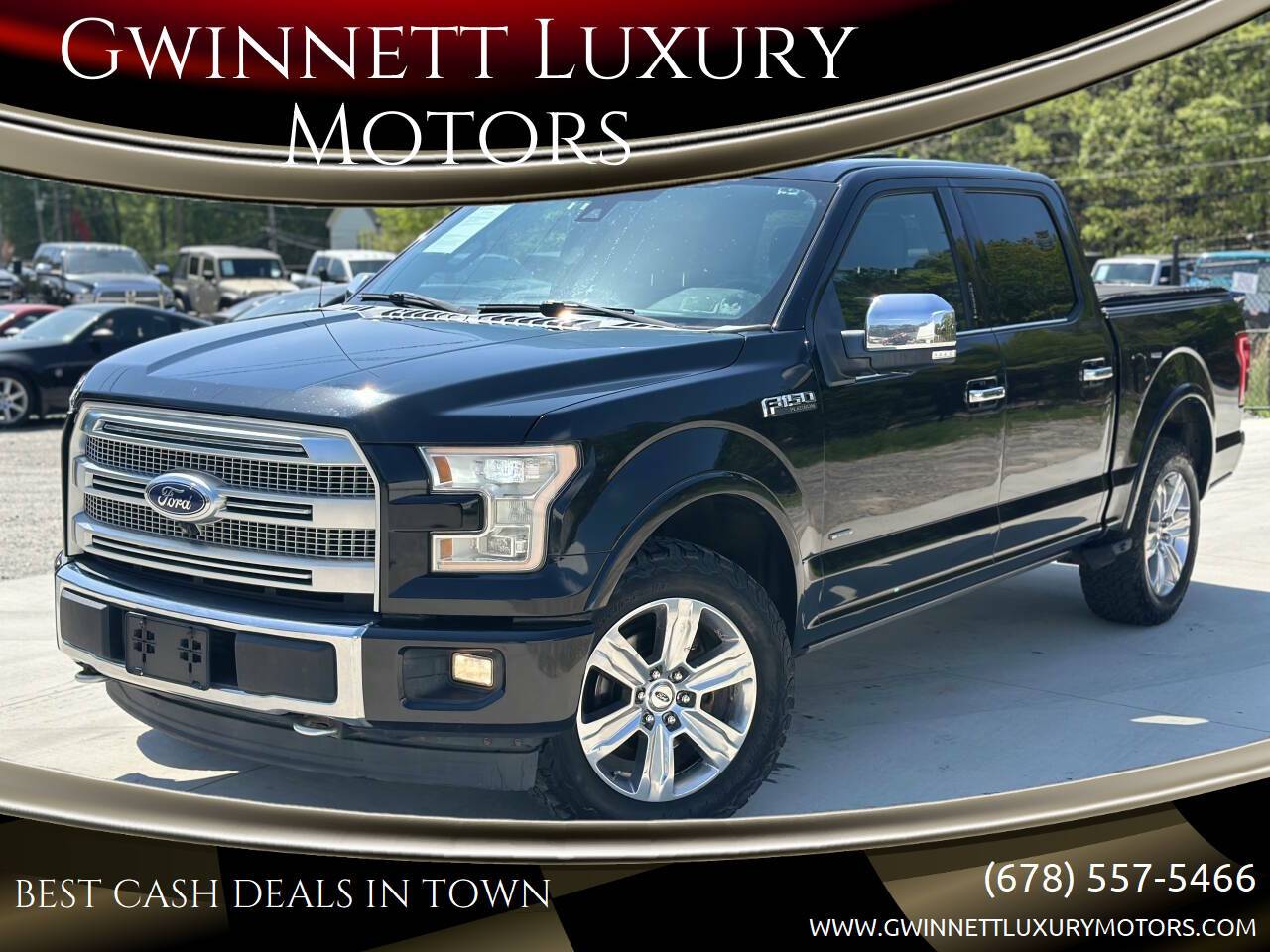 2017 Ford F-150 Platinum — Pickup Truck — 178,529 mi — Buford, GA