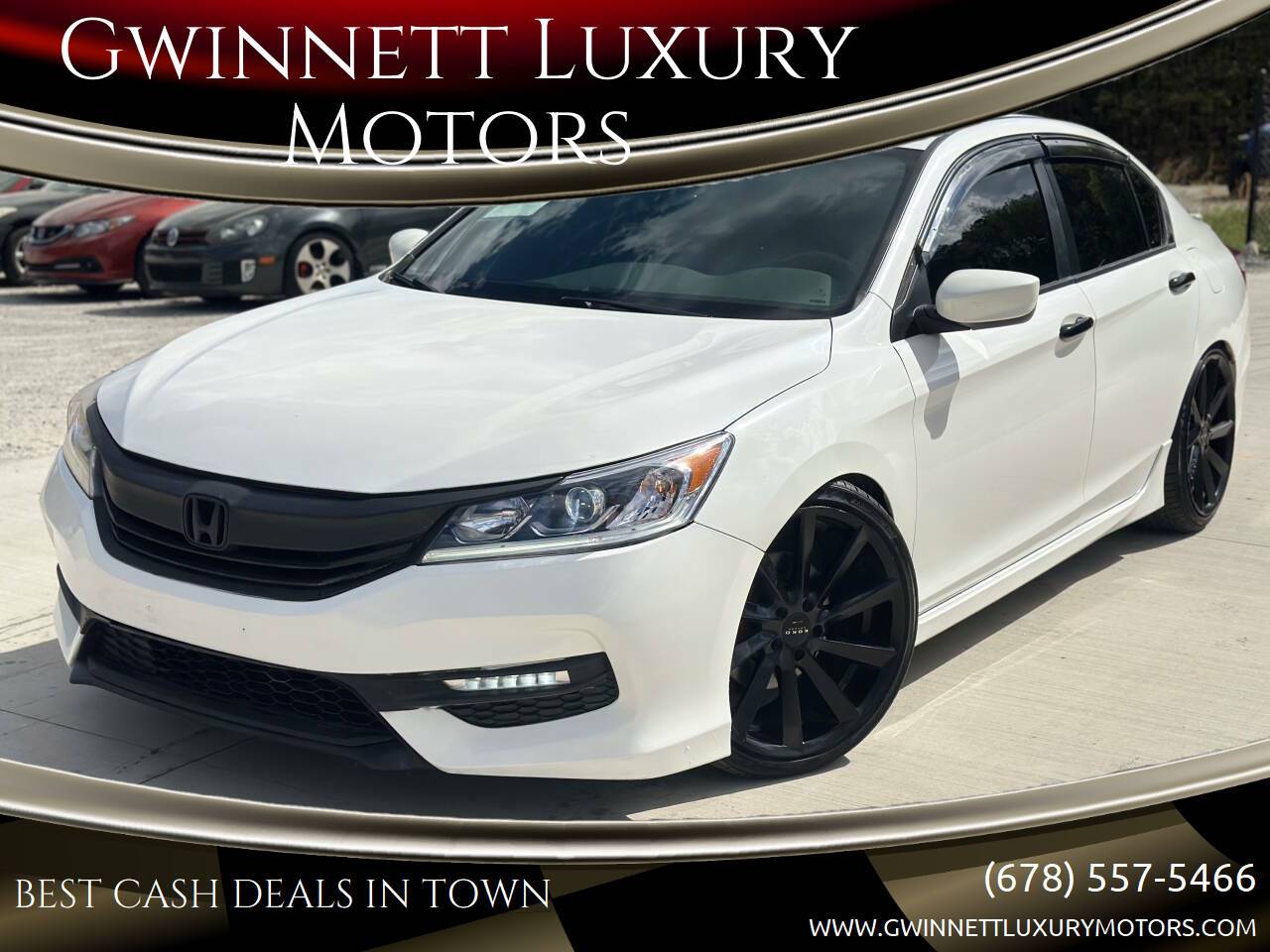 2017 Honda Accord Sport — Sedan — 113,350 mi — Buford, GA