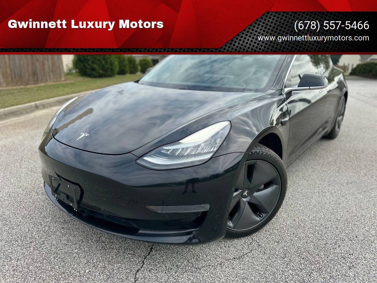 2019 Tesla Model 3 Standard Range Plus — Sedan — 37,995 mi — Buford, GA