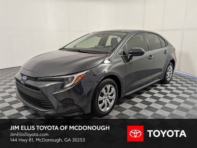 2025 Toyota Corolla Hybrid LE — Sedan — 1,206 mi — McDonough, GA