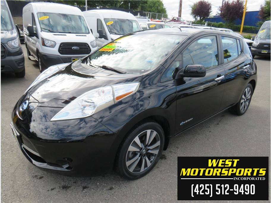 2017 Nissan LEAF SV — Hatchback — 57,240 mi — Everett, WA