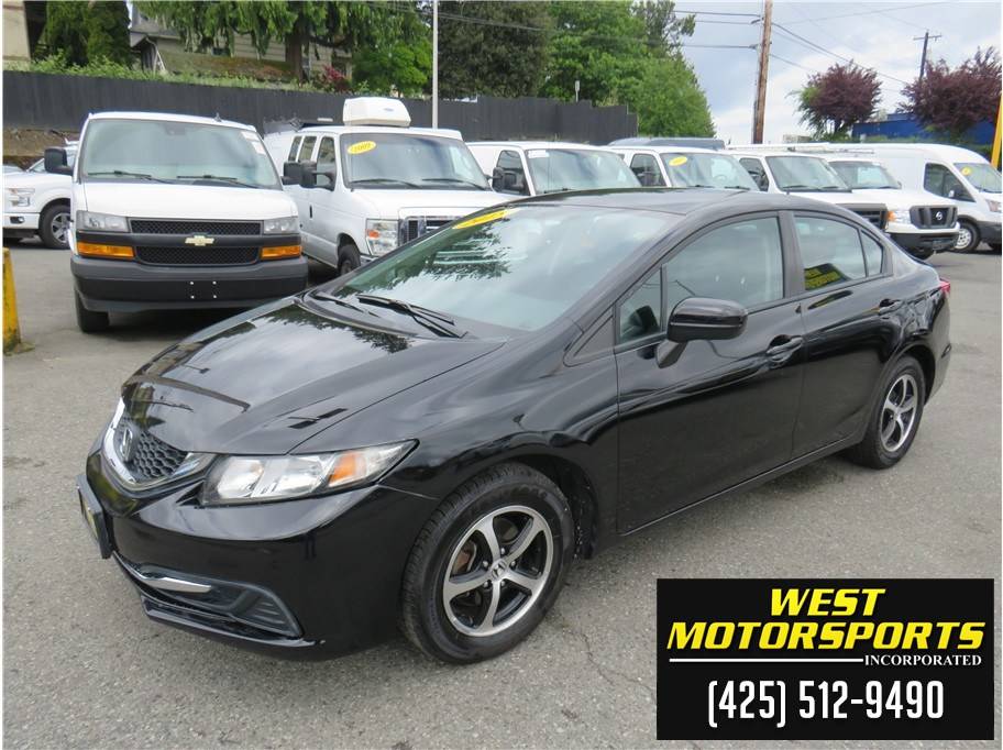 2015 Honda Civic SE — Sedan — 75,500 mi — Everett, WA