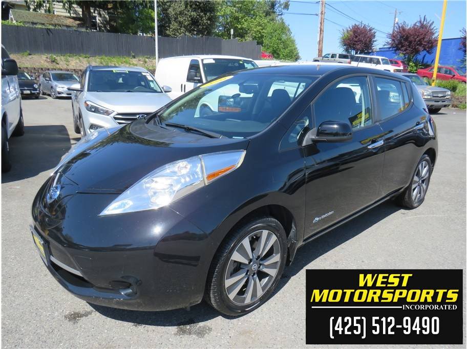 2016 Nissan LEAF SV — Hatchback — 53,681 mi — Everett, WA