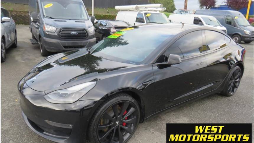 2021 Tesla Model 3 Long Range — Sedan — 127,095 mi — Everett, WA