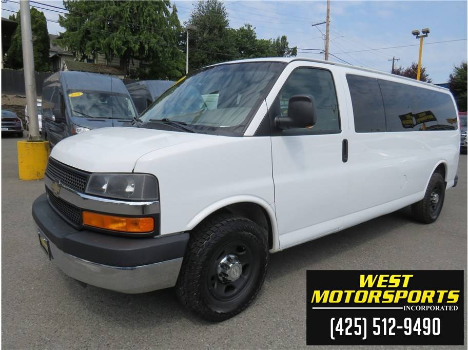2013 Chevrolet Express Passenger LT — Passenger Van — 166,318 mi — Everett, WA