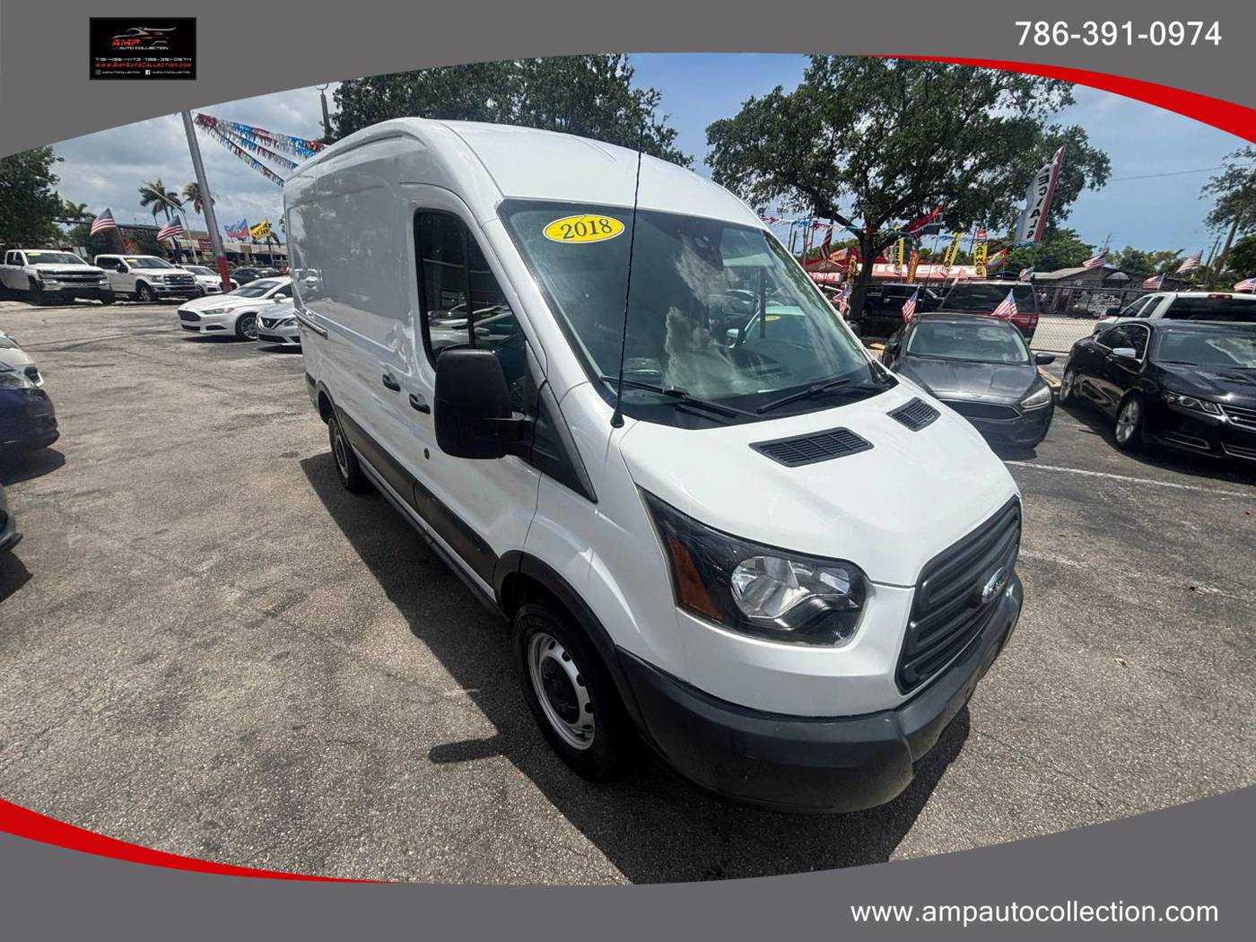 2018 Ford Transit Cargo Van T-250 — Cargo Van — 143,275 mi — Ft. Lauderdale, FL