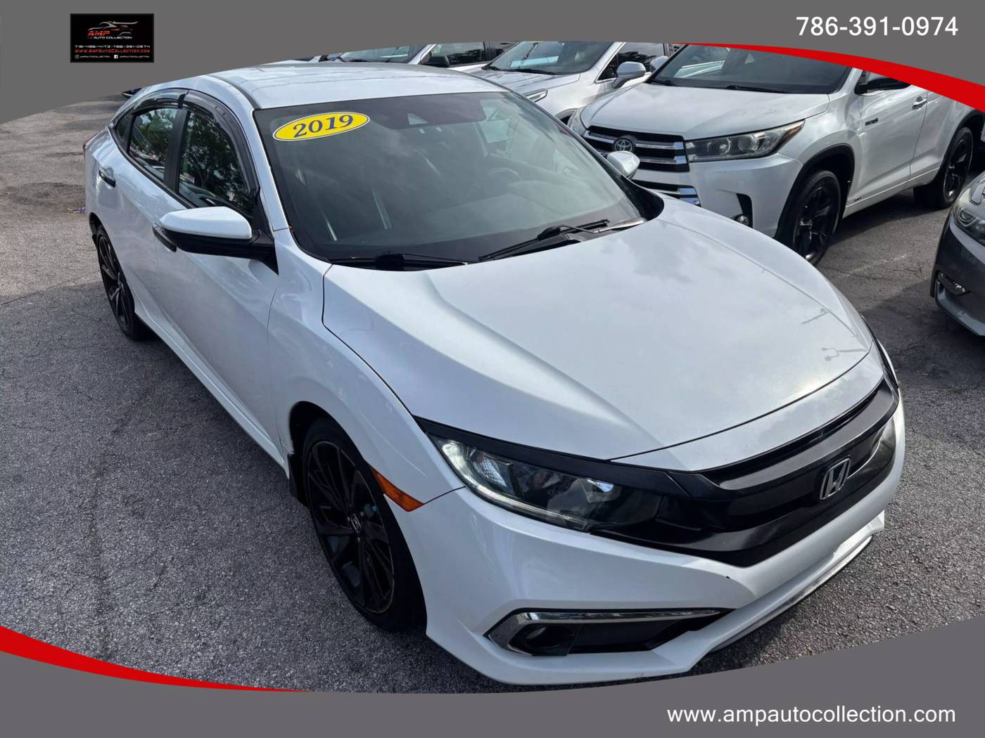 2019 Honda Civic Sport — Sedan — 57,319 mi — Ft. Lauderdale, FL