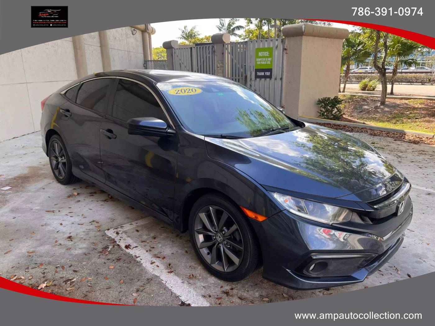 2020 Honda Civic EX — Sedan — 58,647 mi — Ft. Lauderdale, FL