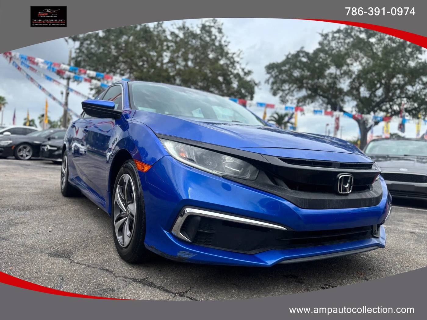 2019 Honda Civic LX — Sedan — 109,610 mi — Ft. Lauderdale, FL