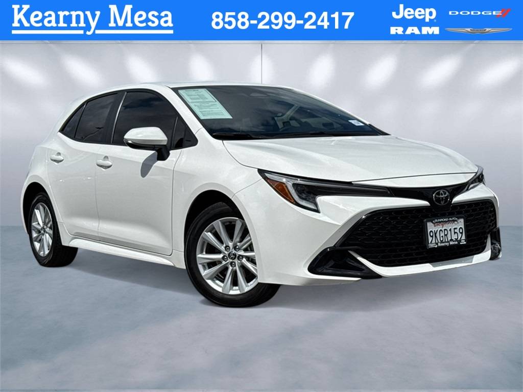2024 Toyota Corolla Hatchback SE — Hatchback — 19,132 mi — San Diego, CA