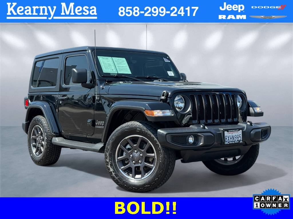 2021 Jeep Wrangler 80th Anniversary — SUV — 30,441 mi — San Diego, CA