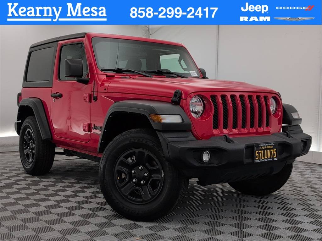 2021 Jeep Wrangler Sport — SUV — 17,962 mi — San Diego, CA