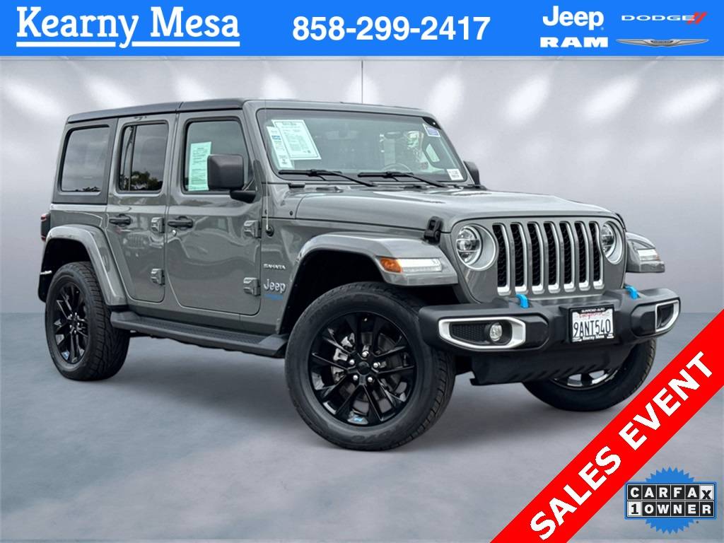 2022 Jeep Wrangler Sahara 4xe — SUV — 43,835 mi — San Diego, CA