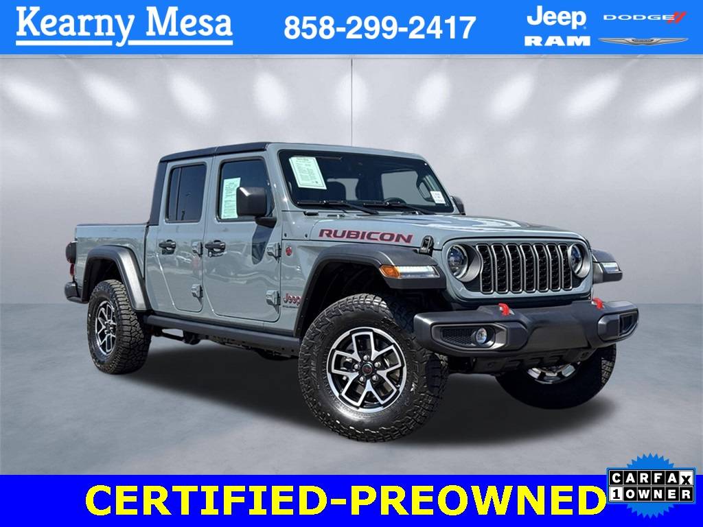 2025 Jeep Gladiator Rubicon — Pickup Truck — 1,112 mi — San Diego, CA