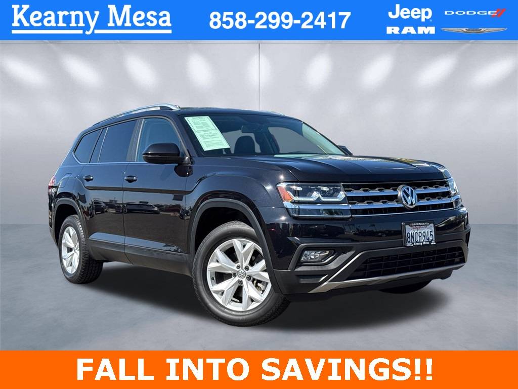 2018 Volkswagen Atlas SE — SUV — 59,731 mi — San Diego, CA