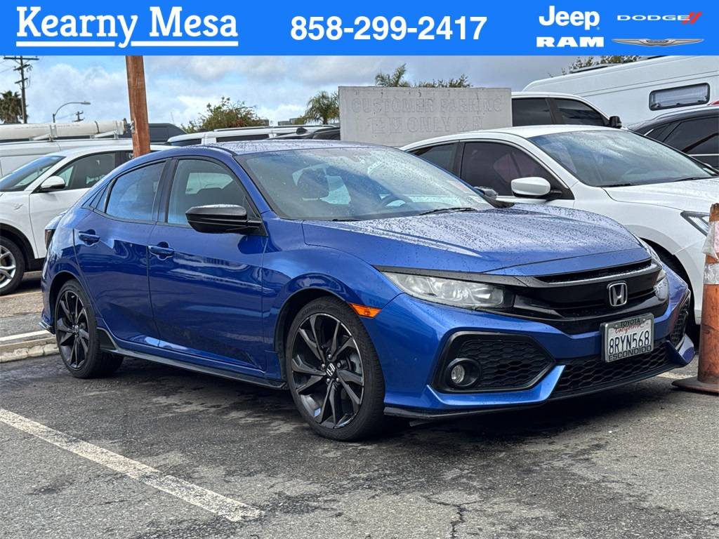 2018 Honda Civic Sport — Hatchback — 109,120 mi — San Diego, CA