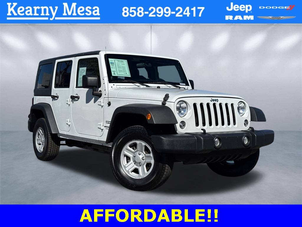 2014 Jeep Wrangler Sport — SUV — 136,714 mi — San Diego, CA